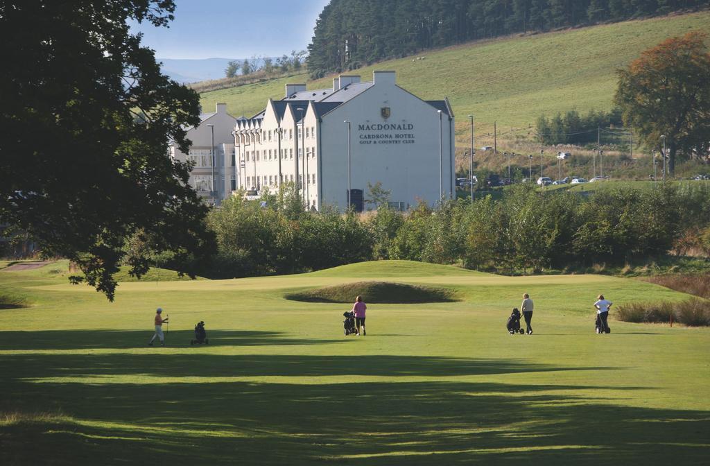 Macdonald Cardrona Hotel, Golf & Spa Peebles Exteriér fotografie